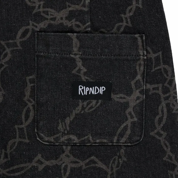 Ripndip Wired Denim Shorts Black Shorts Ripndip Wired Denim Shorts Black Shorts