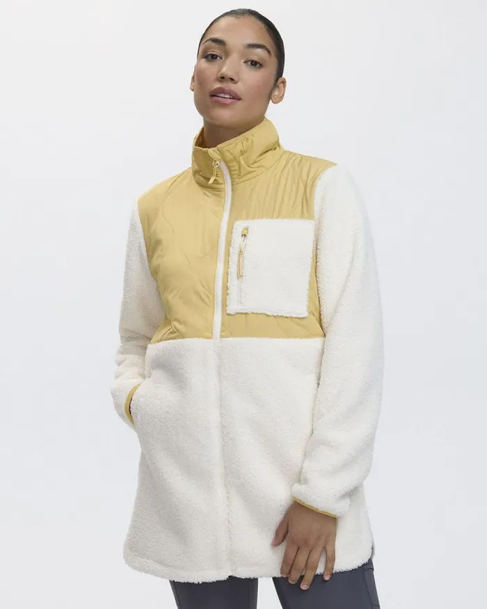 RWandCO Activewear MixMedia Jacket With Sherpa 8211 Hyba 124 Regular 124 Reitmans Birch 8211 Women RWandCO Activewear MixMedia Jacket With Sherpa 8211 Hyba 124 Regular 124 Reitmans Birch 8211 Women