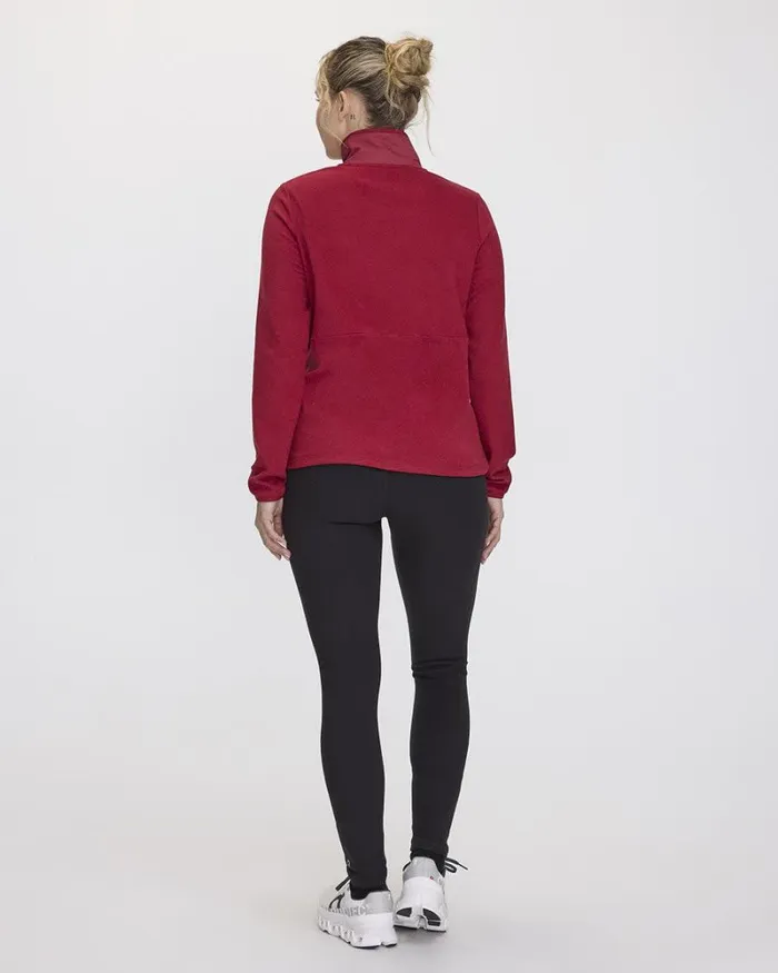 RWandCO Activewear Polar Fleece HalfZip Jacket 8211 Hyba 124 Regular 124 Reitmans Rhubarb 8211 Women RWandCO Activewear Polar Fleece HalfZip Jacket 8211 Hyba 124 Regular 124 Reitmans Rhubarb 8211 Women