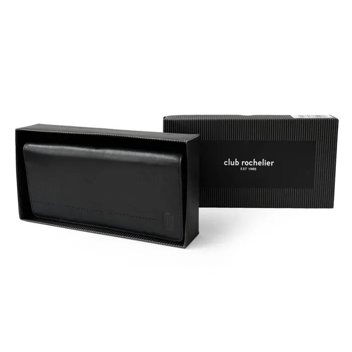 RWandCO Bags Club Rochelier Ladies039 Expander Clutch Wallet Black 8211 Women RWandCO Bags Club Rochelier Ladies039 Expander Clutch Wallet Black 8211 Women