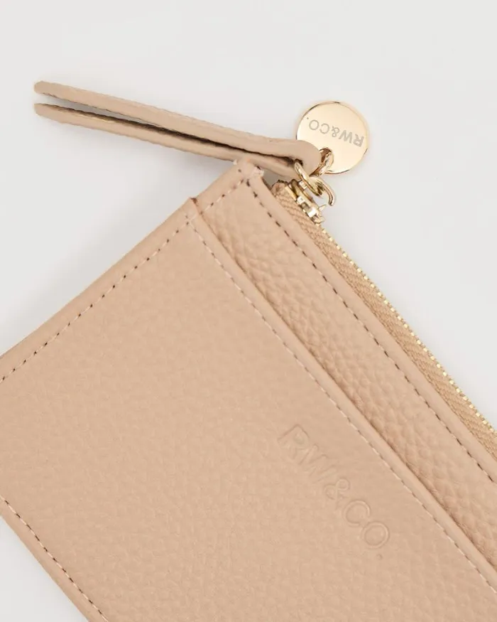 RWandCO Bags Faux Leather Wallet Dusty Pink 8211 Women RWandCO Bags Faux Leather Wallet Dusty Pink 8211 Women
