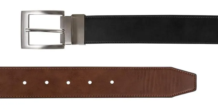 RWandCO Belts and Suspenders CHAMPS Leather One Size Reversible And Adjustable Belt BlackBrown Medium Brown 8211 Men RWandCO Belts and Suspenders CHAMPS Leather One Size Reversible And Adjustable Belt BlackBrown Medium Brown 8211 Men