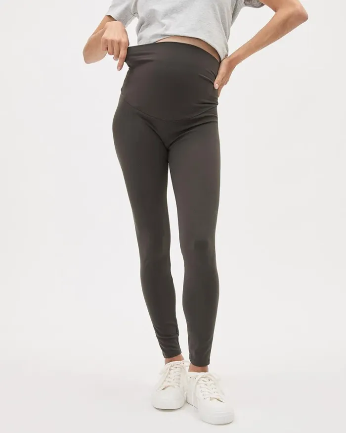 RWandCO Bottoms The Everyday Legging 8211 Thyme Maternity Raven 8211 Women RWandCO Bottoms The Everyday Legging 8211 Thyme Maternity Raven 8211 Women