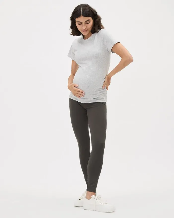 RWandCO Bottoms The Everyday Legging 8211 Thyme Maternity Raven 8211 Women RWandCO Bottoms The Everyday Legging 8211 Thyme Maternity Raven 8211 Women