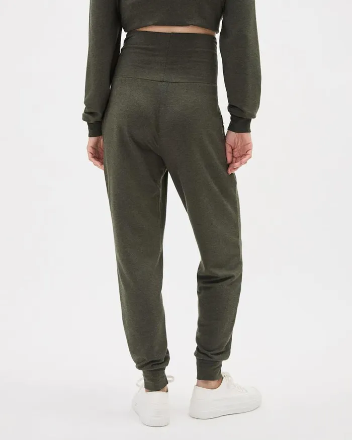 RWandCO Bottoms The Lounging Jogger 8211 Thyme Maternity Kalamata 8211 Women RWandCO Bottoms The Lounging Jogger 8211 Thyme Maternity Kalamata 8211 Women