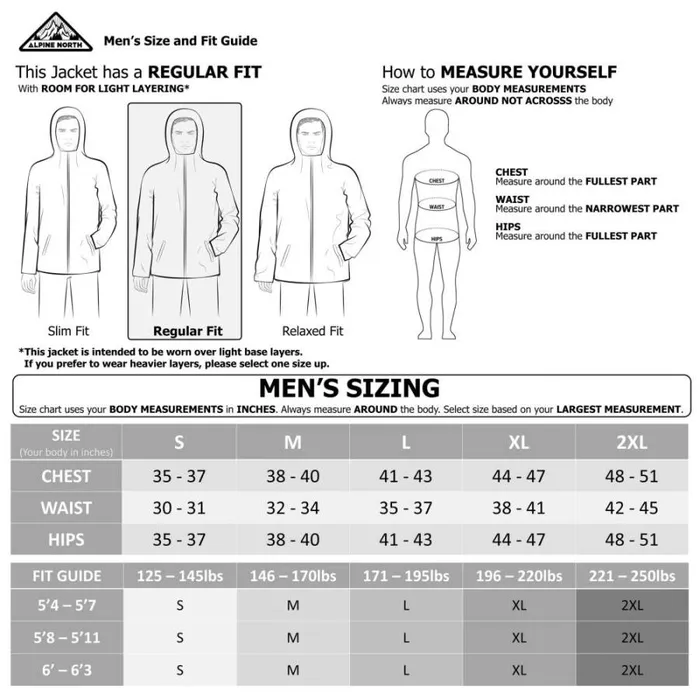 RWandCO Coats and Jackets Alpine North Men039s 8211 JASPER Vegan Down Recycled Winter Puffer Coat Dark Green 8211 Men