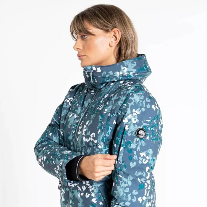 RWandCO Coats and Jackets Dare 2B 8211 WomensLadies Verdict Animal Print Insulated Hooded Ski Jacket Light Green 8211 Women RWandCO Coats and Jackets Dare 2B 8211 WomensLadies Verdict Animal Print Insulated Hooded Ski Jacket Light Green 8211 Women
