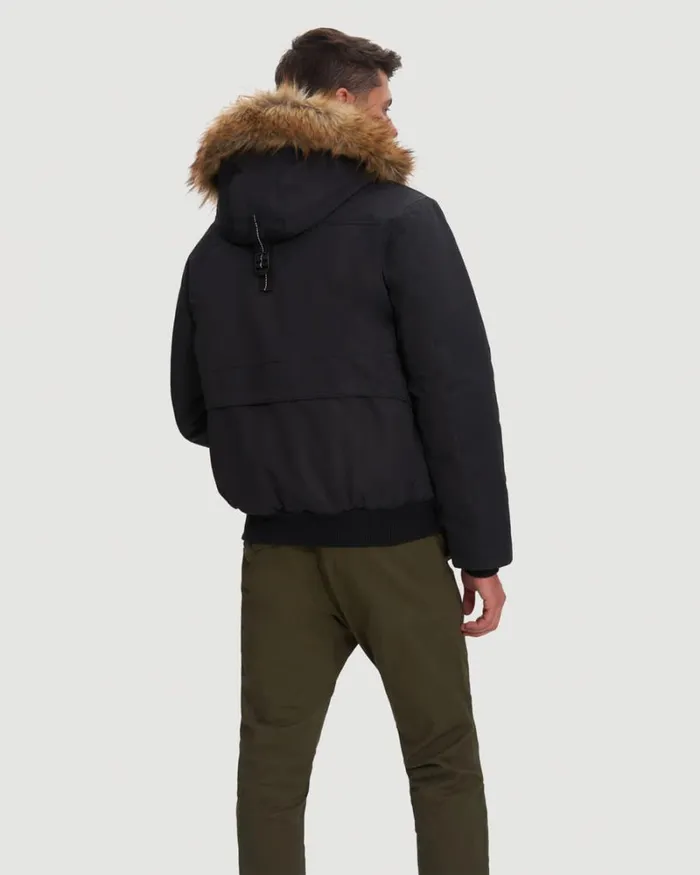 RWandCO Coats and Jackets Noize 8211 Max Short Length Bomber Black 8211 Men RWandCO Coats and Jackets Noize 8211 Max Short Length Bomber Black 8211 Men