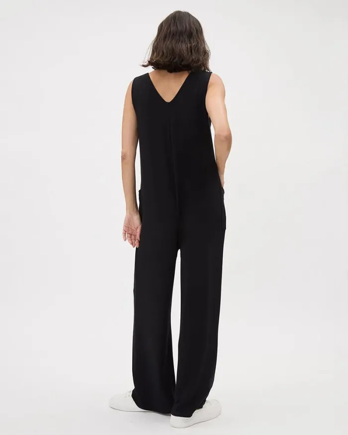 RWandCO Dresses and Jumpsuits RelaxedFit Nursing Jumpsuit 8211 Thyme Maternity Black 8211 Women