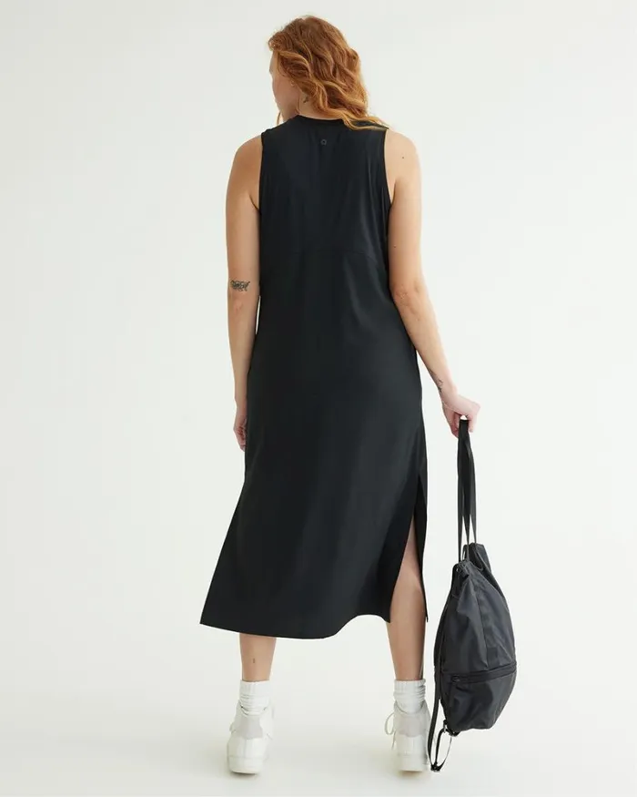 RWandCO Dresses Sleeveless MixMedia Dress 8211 Hyba 124 Regular 124 Reitmans Black 8211 Women RWandCO Dresses Sleeveless MixMedia Dress 8211 Hyba 124 Regular 124 Reitmans Black 8211 Women