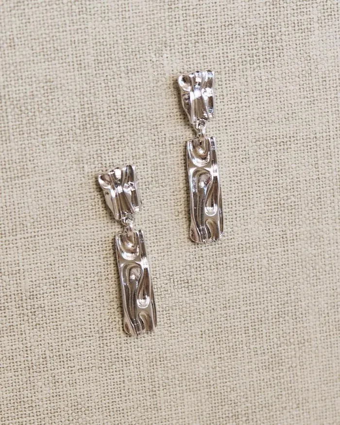 RWandCO Earrings Silver Pendant Earrings Silver 8211 Women