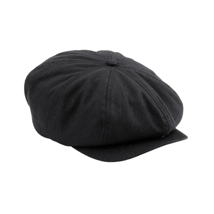 RWandCO Hats Gloves and Scarves Beechfield 8211 Quilted Newsboy Cap Black 8211 Men RWandCO Hats Gloves and Scarves Beechfield 8211 Quilted Newsboy Cap Black 8211 Men