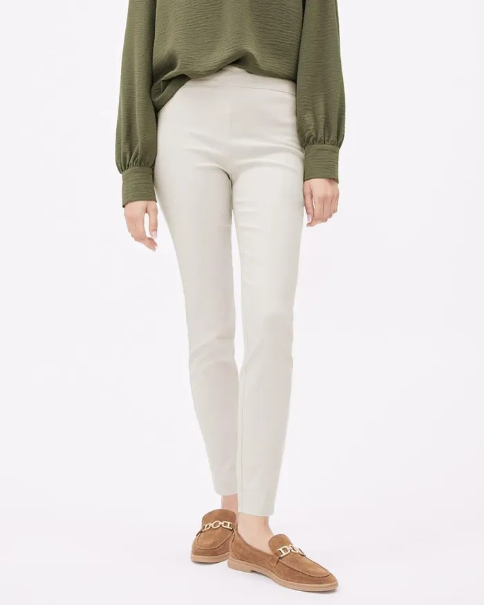 RWandCO HighRise Solid HighRise Ankle City Legging Pant Silver Cloud 8211 Women RWandCO HighRise Solid HighRise Ankle City Legging Pant Silver Cloud 8211 Women