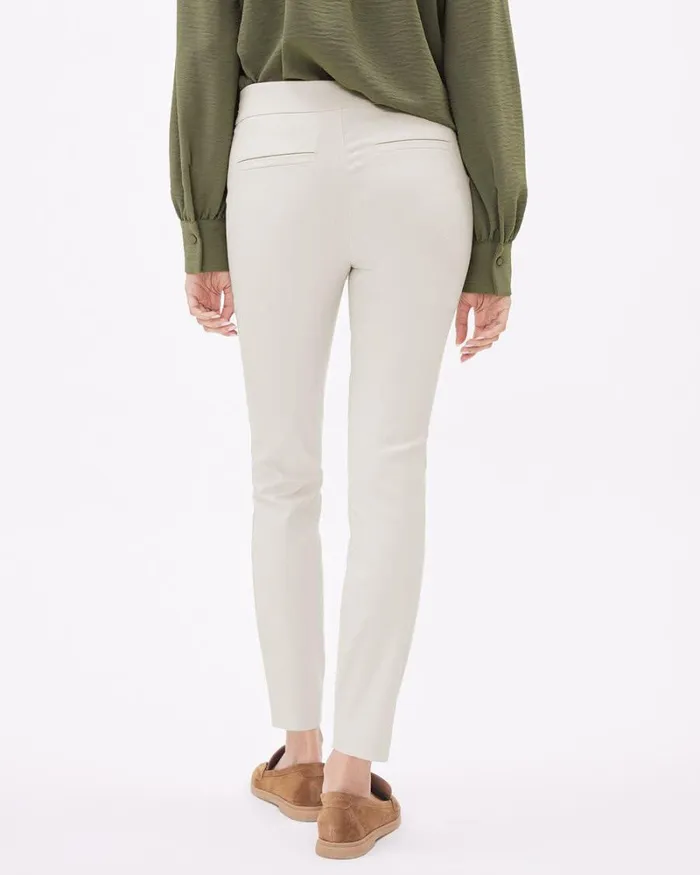 RWandCO HighRise Solid HighRise Ankle City Legging Pant Silver Cloud 8211 Women RWandCO HighRise Solid HighRise Ankle City Legging Pant Silver Cloud 8211 Women