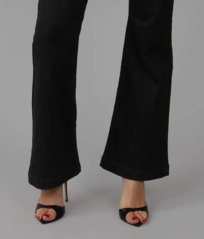 RWandCO Jeans Lola Jeans ALICEONYX High Rise Flare Jeans Black 8211 Women