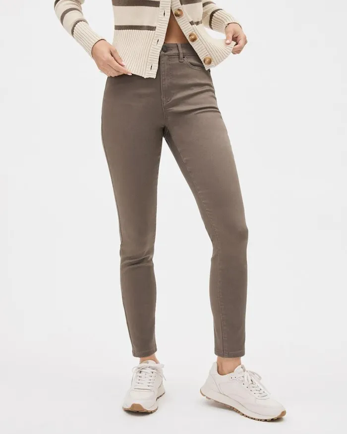 RWandCO Jeans Solid HighRise Natalie Jegging Falcon 8211 Women