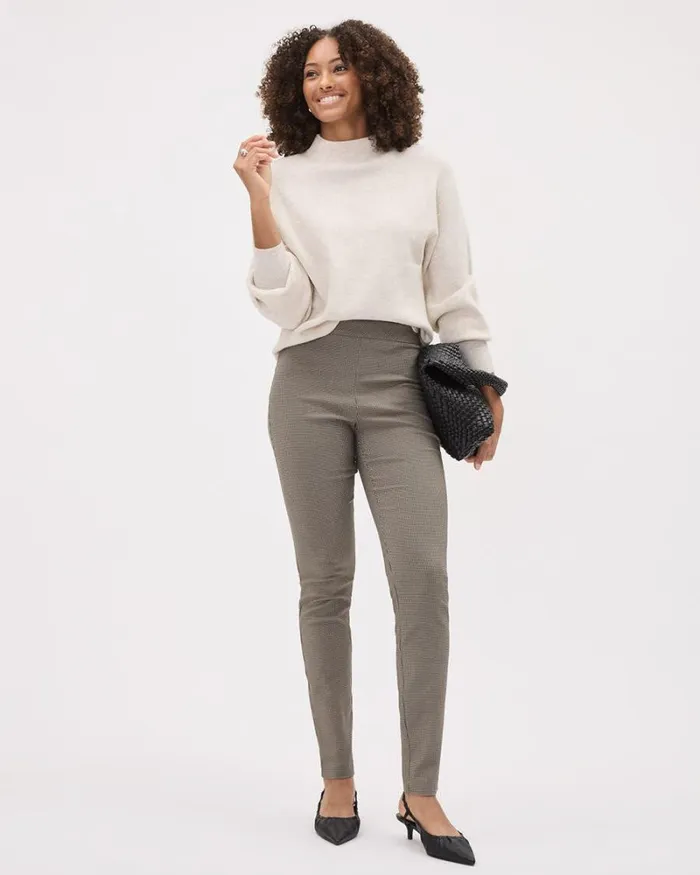 RWandCO Leggings Houndstooth Twill Long City Legging Pant Mini Houndstooth 8211 Women RWandCO Leggings Houndstooth Twill Long City Legging Pant Mini Houndstooth 8211 Women