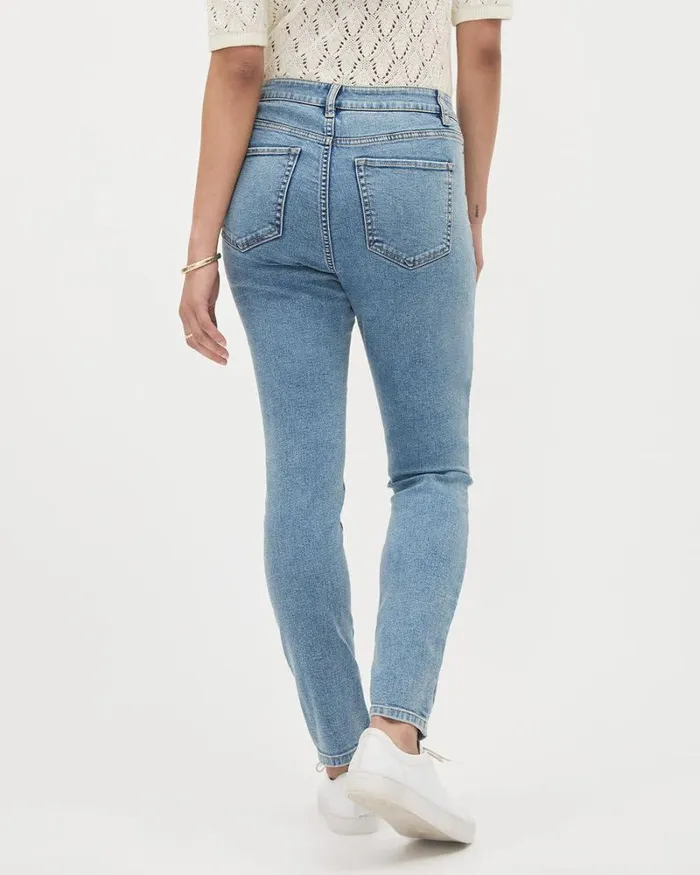 RWandCO Pants HighRise Natalie Jegging Light Wash 8211 Women