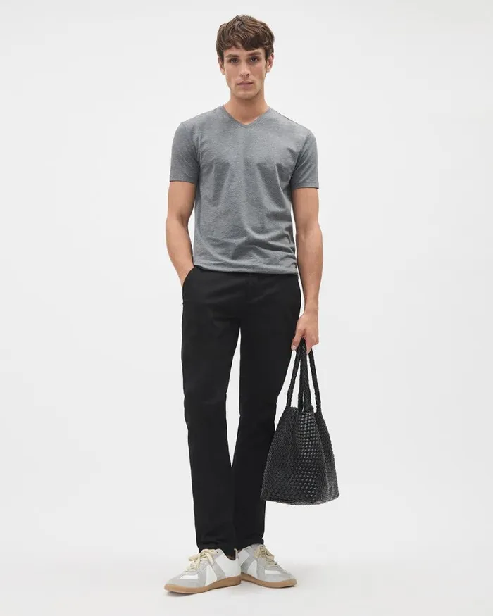 RWandCO Pants Slim Chino Pants Black 8211 Men