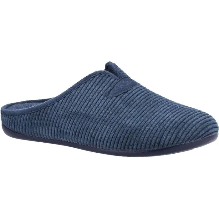 RWandCO Shoes Cotswold 8211 Mens Blackbird Slippers Dark Blue 8211 Men