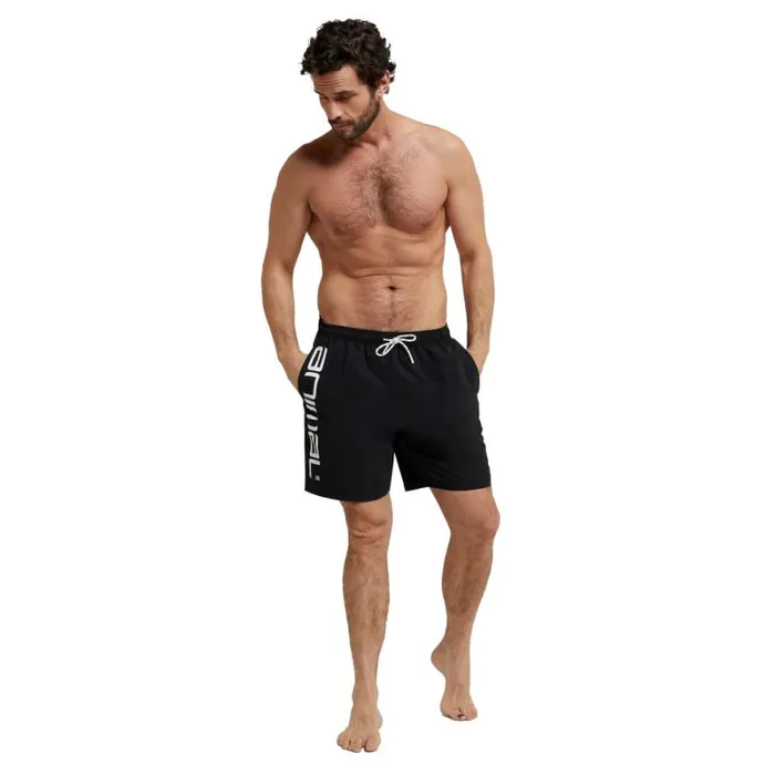 RWandCO Shorts Animal 8211 Mens Deep Dive Recycled Boardshorts Black 8211 Men RWandCO Shorts Animal 8211 Mens Deep Dive Recycled Boardshorts Black 8211 Men
