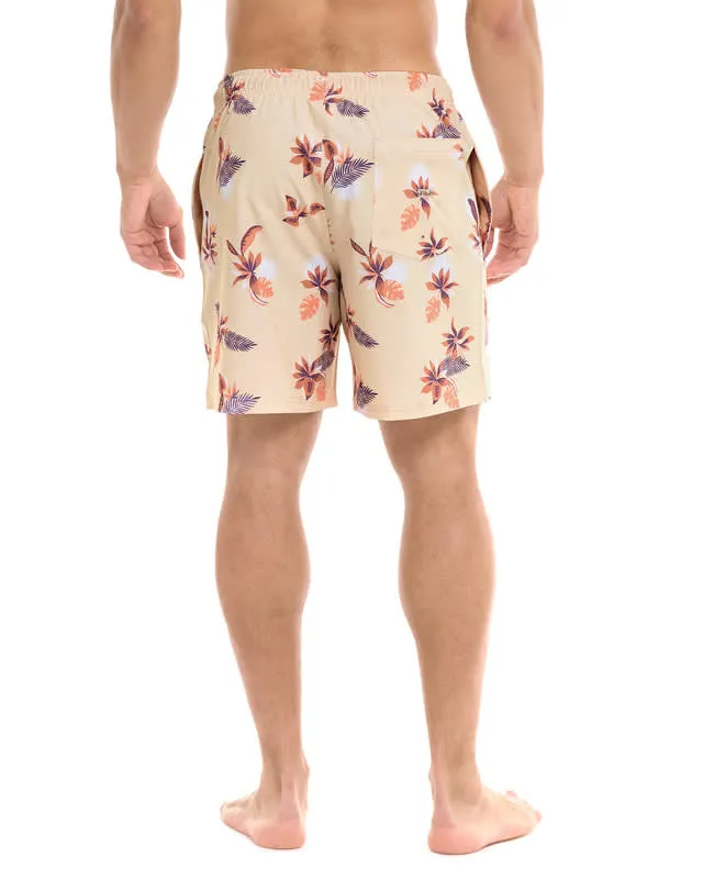 RWandCO Shorts Eidon I039m Leafing Volley Short Medium Beige 8211 Men RWandCO Shorts Eidon I039m Leafing Volley Short Medium Beige 8211 Men