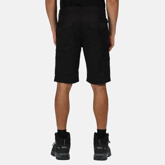 RWandCO Shorts Regatta 8211 Mens Pro Cargo Shorts Black 8211 Men
