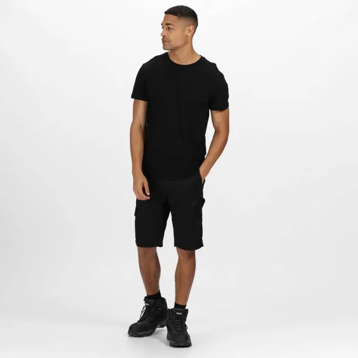 RWandCO Shorts Regatta 8211 Mens Pro Cargo Shorts Black 8211 Men