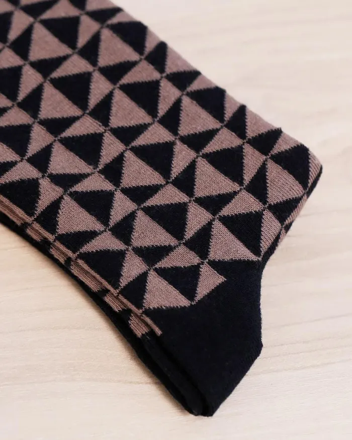 RWandCO Socks Triangle Socks Navy Blazer 8211 Men RWandCO Socks Triangle Socks Navy Blazer 8211 Men