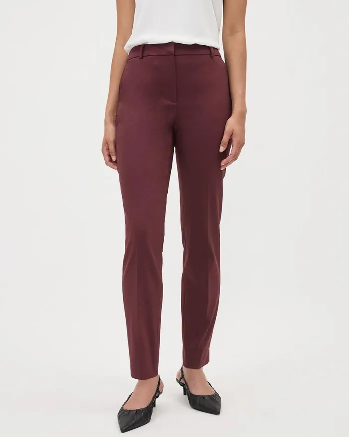 RWandCO Suits Limitless MidRise SlimLeg Signature Pant Vineyard Wine 8211 Women RWandCO Suits Limitless MidRise SlimLeg Signature Pant Vineyard Wine 8211 Women