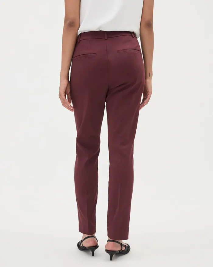 RWandCO Suits Limitless MidRise SlimLeg Signature Pant Vineyard Wine 8211 Women RWandCO Suits Limitless MidRise SlimLeg Signature Pant Vineyard Wine 8211 Women