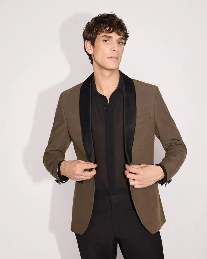 RWandCO Suits SlimFit Bronze Tuxedo Blazer Whisky Bronze 8211 Men