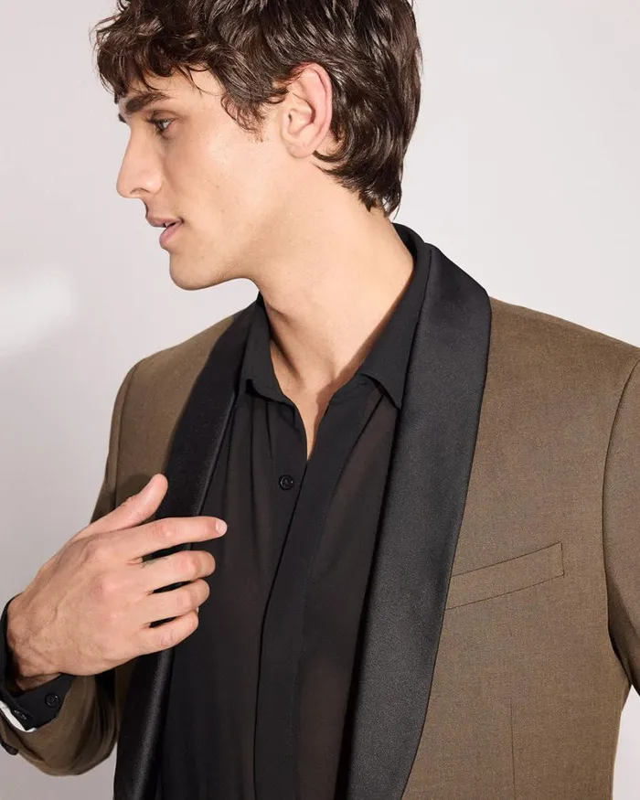 RWandCO Suits SlimFit Bronze Tuxedo Blazer Whisky Bronze 8211 Men RWandCO Suits SlimFit Bronze Tuxedo Blazer Whisky Bronze 8211 Men