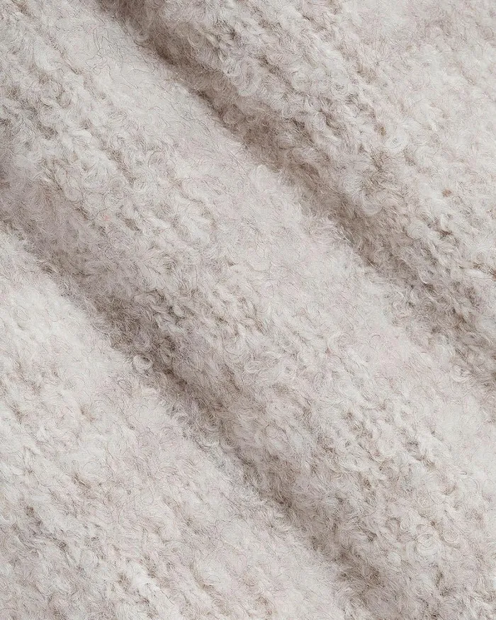 RWandCO Sweaters and Cardigans LongSleeve ButtonedDown Boucl Cardigan Oatmeal Mix 8211 8211 Women RWandCO Sweaters and Cardigans LongSleeve ButtonedDown Boucl Cardigan Oatmeal Mix 8211 8211 Women