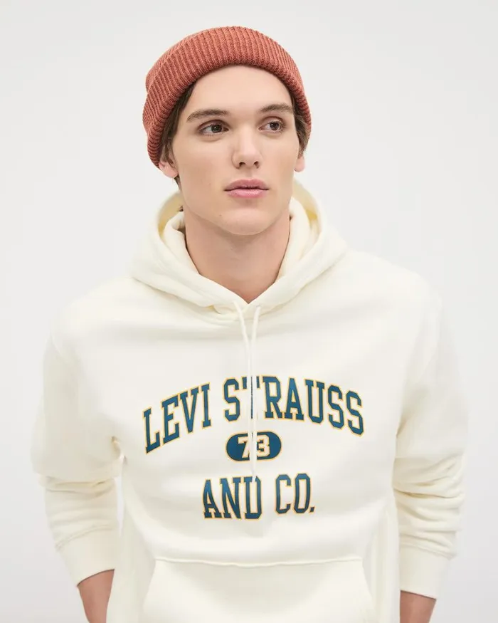 RWandCO Sweatshirts and Hoodies LongSleeve Hoodie 8211 Levi039s Egret 8211 Men RWandCO Sweatshirts and Hoodies LongSleeve Hoodie 8211 Levi039s Egret 8211 Men