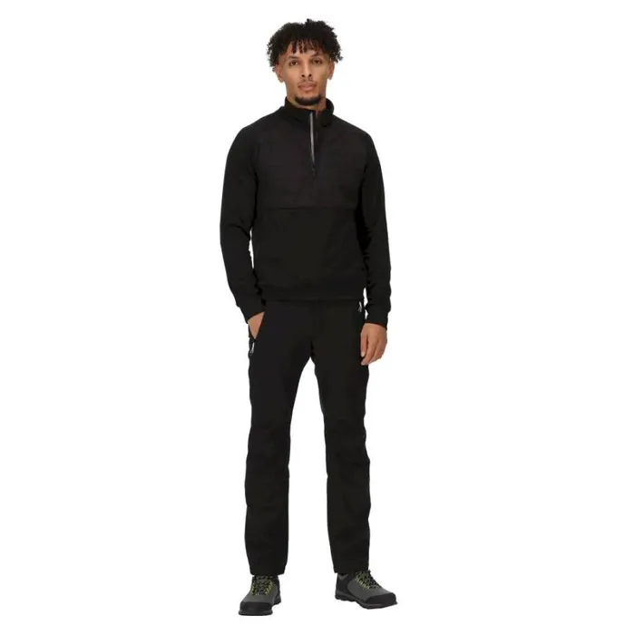 RWandCO Sweatshirts and Hoodies Regatta 8211 Mens Addinston Hybrid Sweater Black 8211 Men RWandCO Sweatshirts and Hoodies Regatta 8211 Mens Addinston Hybrid Sweater Black 8211 Men