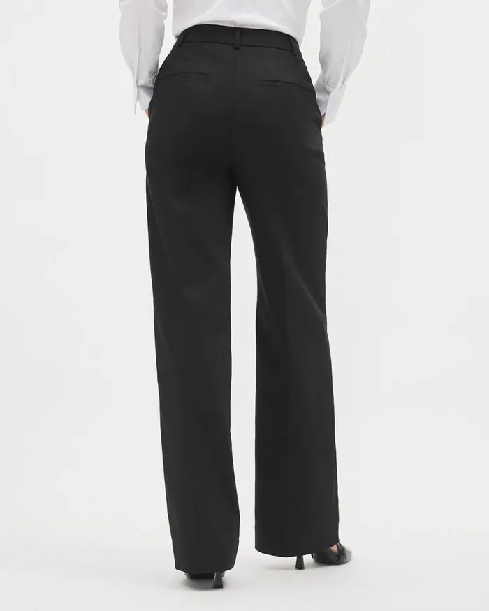 RWandCO The Limitless Suit Limitless HighWaist Wide Leg Signature Pant Black 8211 Women
