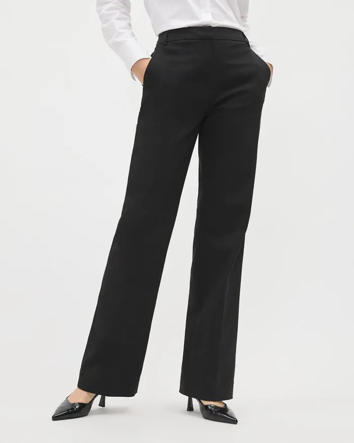 RWandCO The Limitless Suit Limitless HighWaist Wide Leg Signature Pant Black 8211 Women