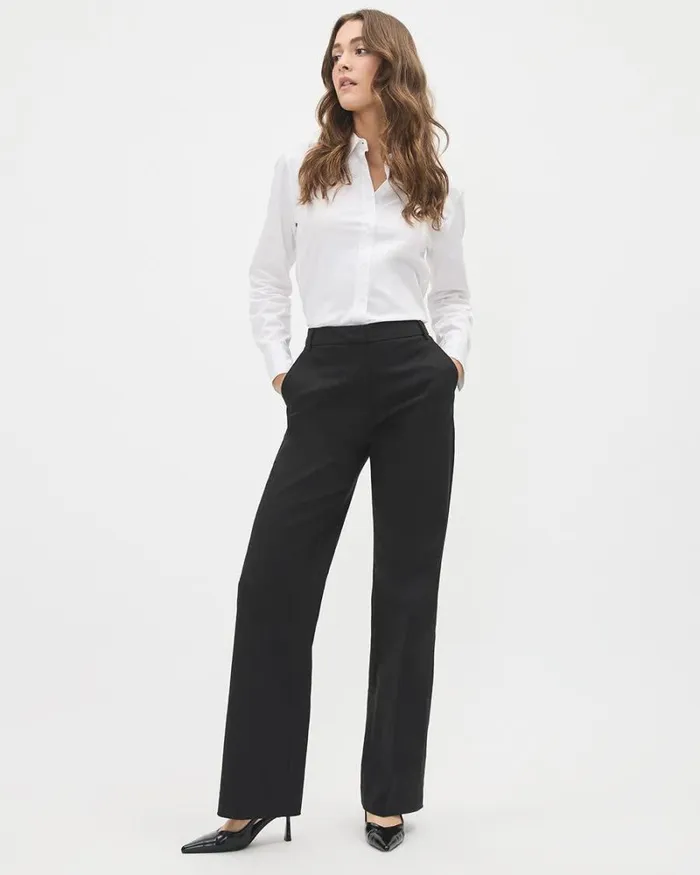 RWandCO Wide Leg Limitless HighWaist Wide Leg Signature Pant Black 8211 Women