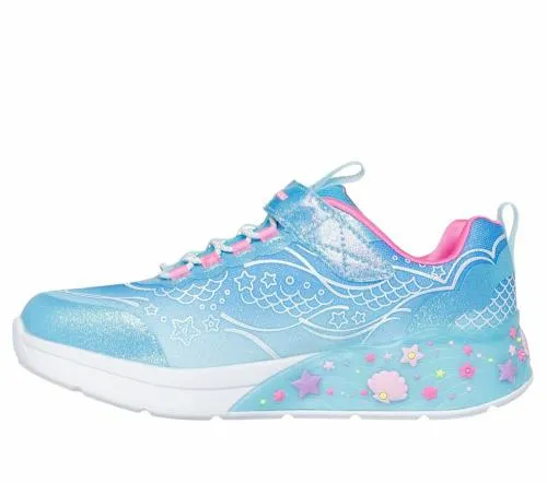 SLights Mermaid Dreams Blue Multi Kids SKECHERS Kids UK Sizes 9525