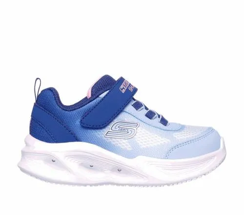 SLights Sola Glow 8211 Ombre Deluxe Navy Light Blue Kids SKECHERS Toddlers UK Sizes 49 SLights Sola Glow 8211 Ombre Deluxe Navy Light Blue Kids SKECHERS Toddlers UK Sizes 49
