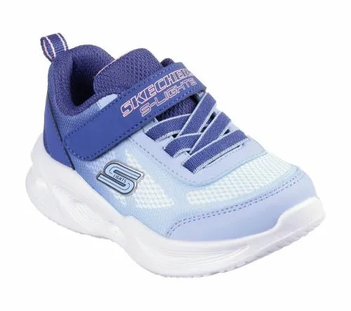 SLights Sola Glow 8211 Ombre Deluxe Navy Light Blue Kids SKECHERS Toddlers UK Sizes 49