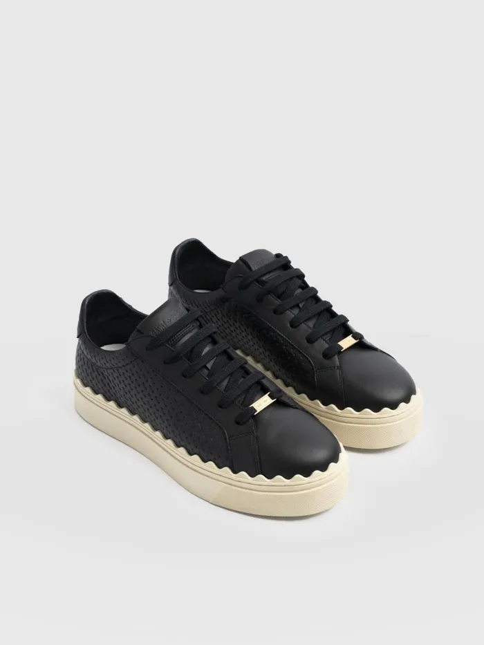 Saint And Sofia All Sneakers Women Brook Scallop Sneaker 8211 Black Black