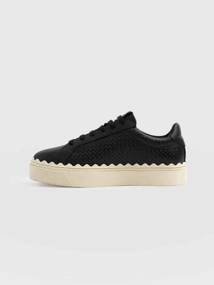 Saint And Sofia All Sneakers Women Brook Scallop Sneaker 8211 Black Black