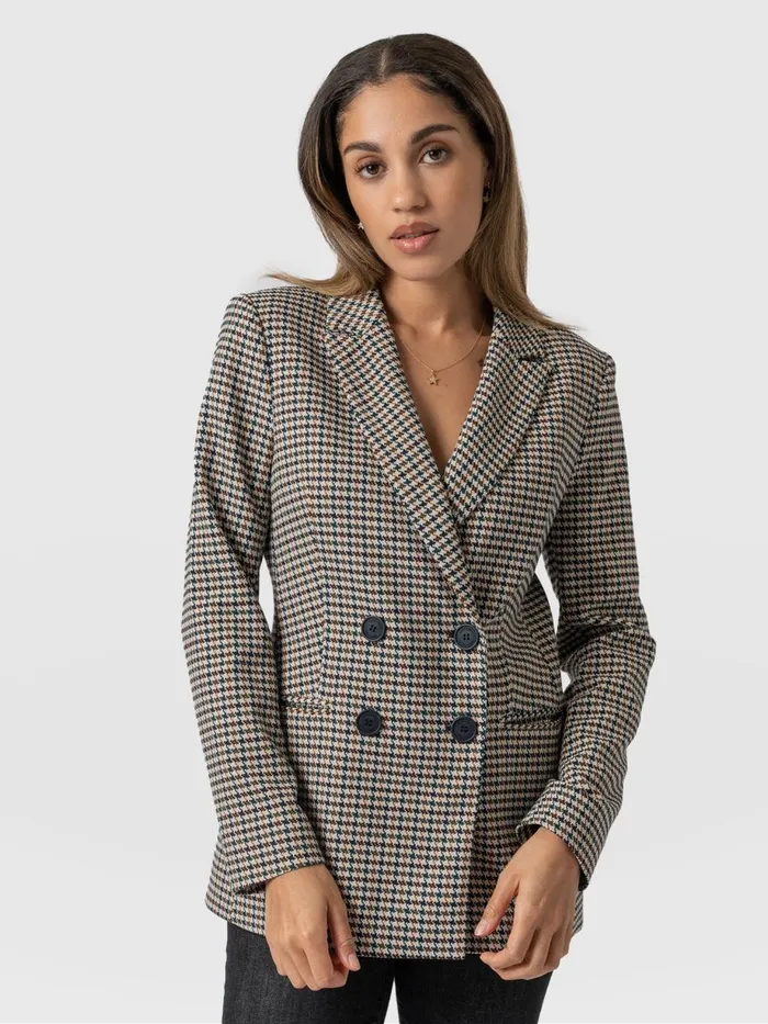Saint And Sofia Blazers Women Cambridge Blazer 8211 Saxon Jacquard Saxon Jacquard Saint And Sofia Blazers Women Cambridge Blazer 8211 Saxon Jacquard Saxon Jacquard
