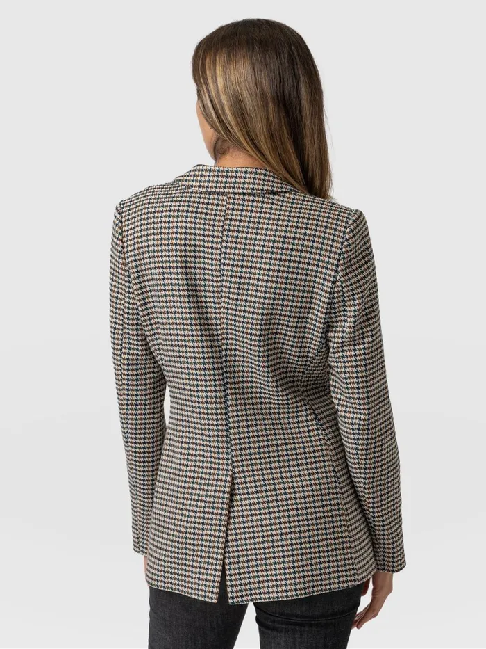 Saint And Sofia Blazers Women Cambridge Blazer 8211 Saxon Jacquard Saxon Jacquard