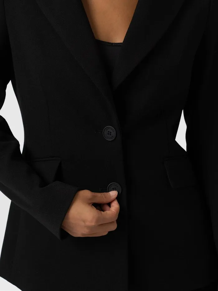 Saint And Sofia Blazers Women Payton Blazer 8211 Black Black