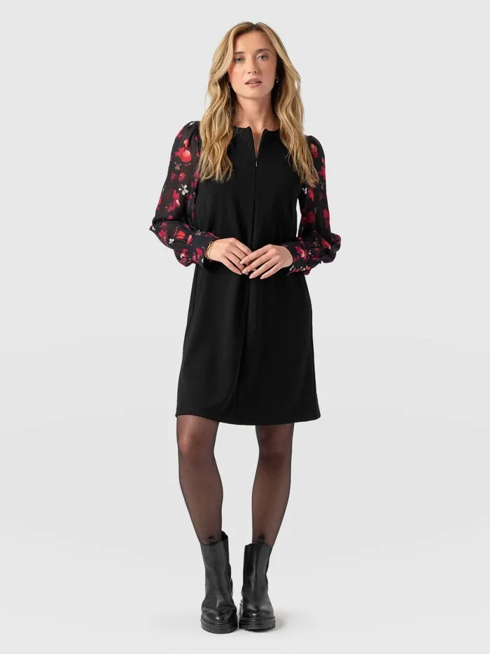 Saint And Sofia Dresses Women Esme Zip Up Dress 8211 Pink Aurora Pink Aurora