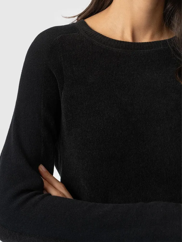 Saint And Sofia Dresses Women Raya Knit Dress 8211 Black Black