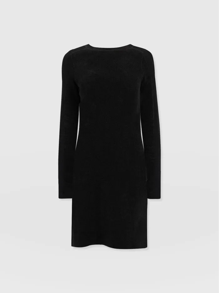 Saint And Sofia Dresses Women Raya Knit Dress 8211 Black Black
